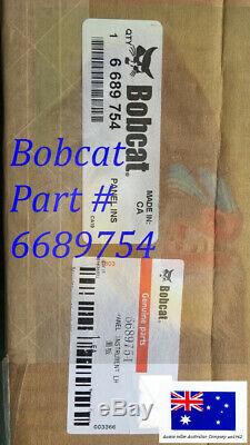 Bobcat Oem 6689754 Panneau De Configuration Gauche Avec Jauge De Carburant Nouveau Dans La Boîte