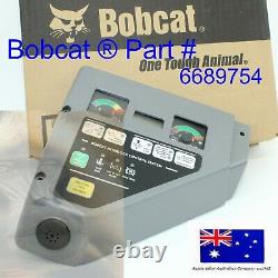 Bobcat Panneau De Contrôle De Gauche Fuel & Temp Gauge 6689754 S175 S185 S205 S220