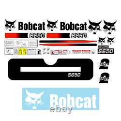 Bobcat S650 V3 Ensemble De Stores À Skis Sticker À Décal De Vinyle