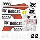 Bobcat T770 V2 Ensemble De Stores À Skis Sticker Vinyl Decal Livraison Gratuite