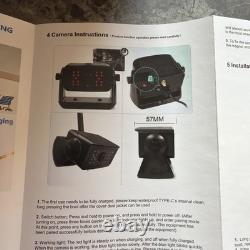 CAMÉRA DE RECUL LED POUR SKID STEER BOBCAT ÉCRAN UNIVERSEL DE 5 POUCES