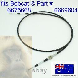 Câble D'accélérateur De Gaz Compatible Bobcat 6675668 E08 E10 E14 E16 E25 E26