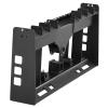 Cadre De Palette Pour Chargeuse Compacte Uimoso Avec R&eacute;cepteur D&rsquo;attelage Et Manchons Pour Fourches Pour John Deere