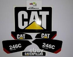 Cat Decal 246c Sticker Set Fast Livraison Gratuite