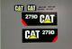 Caterpillar 279d Decal Kit Chat Skid Steer Autocollants