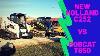 Chargeuses Compactes Bobcat Side By Side T650 Vs New Holland C232 Chargeurs À Chenilles Compacts