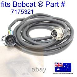 Convient Bobcat 7 Broche Connecteur Acd Entrée Harness 7175321 S590 S595 S630 S650 S740
