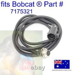 Convient Bobcat 7 Broche Connecteur Acd Wiring D'entrée Harnais 7175321 T740 T750 T770 T870