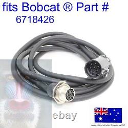 Convient Bobcat 7 Broche Connecteur Acd Wiring D'entrée Harness 6718426 S220 S250 S300 S330