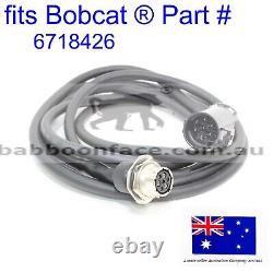 Convient Bobcat 7 Broche Connecteur Acd Wiring D'entrée Harness 6718426 S220 S250 S300 S330