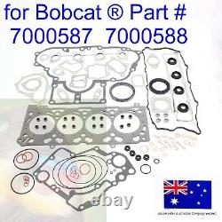 Convient Bobcat Kubota V2607t Kit De Joints De Moteur Complet S570 S590 T550 T590 5600 5610
