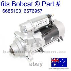 Convient Bobcat Starter Motor 6685190 6676957 Kubota Doosan T750 T770 T870 5600 5610