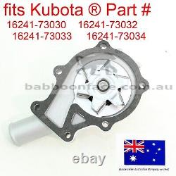 Convient à la pompe à eau Kubota B2630 B2910HSD B3030HSD B7500 B7510 B7610 70 mm
