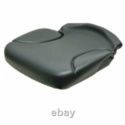 Coussin de siège en vinyle gris pour mini-chargeur, compatible avec Bobcat et John Deere