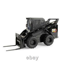 ERTL 1/16 Chargeuse sur pneus Caterpillar 272D2 à haute précision noire 85629
