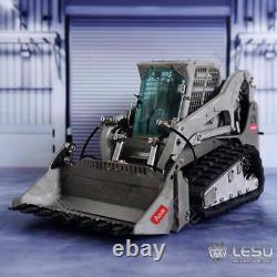 En stock 1/14 RC LESU Hydraulique Aoue-LT5 Skid-Steer Loader Véhicule KIT DIY Lumière