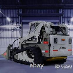 En stock 1/14 RC LESU Hydraulique Aoue-LT5 Skid-Steer Loader Véhicule KIT DIY Lumière