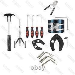 Ensemble d'outils de réparation de vérin hydraulique pour chargeuse compacte rétro excavatrice