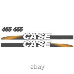 Ensemble de décalcomanies pour chargeuse compacte Case 465