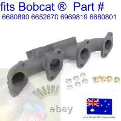 Fit Bobcat Exhaust Manifold Head Turbo Studs Flanged Nuts Bolts T2250 V417 A300