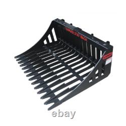 Godet à roche pour chargeur à chenilles Skid Steer américain, adapté aux petits chargeurs Skid Steer