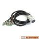 Harnais De Contr&ocirc;le Pour Chargeur &agrave; Chenilles 8' 6 Fonctions Connecteur Deutsch 14 Broches