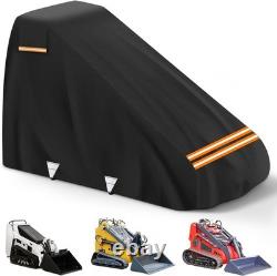 Housse pour mini chargeuse compacte à cabine ouverte, protection toutes saisons imperméable 420D