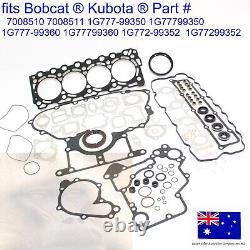 Kit complet de joints de moteur pour Bobcat Kubota V3307T EGR S630 S650 T630 T650 M6040