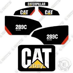 Kit d'autocollants à 2 vitesses pour Caterpillar 289C, chargeuse sur pneus, 7 ANS D'EXTÉRIEUR, VINYLE 3M