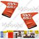 Kit De D&eacute;calcomanies Compatible Kubota Svl 65-2 Pour Chargeuse Compacte, Nouveau Style, Vinyle 3m Ext&eacute;rieur 7 Ans, Avec Num&eacute;ro De S&eacute;rie Vin<br/>