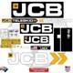 Kit De D&eacute;calcomanies Pour Jcb 3ts 8t, Autocollants Pour Chargeuse Compacte, Livraison Gratuite