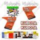 Kit De Décalques De Remplacement Pour Kubota Svl 65-2 Skid Steer