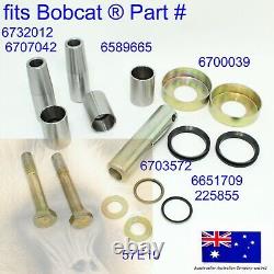 Kit de douilles de goupille de pivot convient à Bobcat 6732012 6589665 6703572 530 533 540 542B 543 553