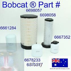 Kit de filtres pour Bobcat 6698057 6698057 6675517 6667352 6661248 S185 S205 V2607T