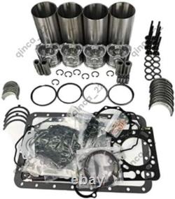 Kit de reconstruction complet pour moteur Perkins 404D-22 Skid Steer New Holland L213