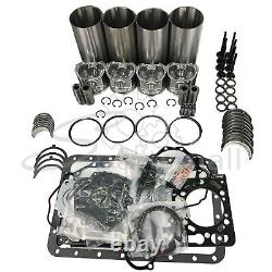 Kit de réparation de moteur V1903 pour la rénovation de New Holland L555 L553 Skid-Steer Loader