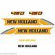 L160 L170 L175 L180 L185 L190 New Holland Mini Chargeur New Repro Autocollant Kit