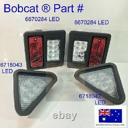 Led Headlight Tail Light Kit Convient Bobcat 751 753 763 773 775 853 863 873 883 953