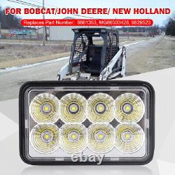 Lumière de travail LED TL650 en Paire pour Bobcat Ford New Holland Skid Steer 6661353 9829523