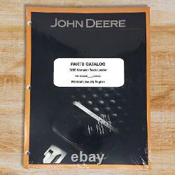 Manuel de catalogue de pièces pour chargeuse compacte John Deere 323E PC11242