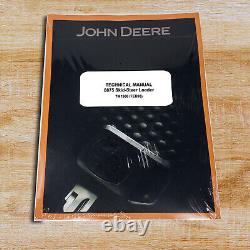 Manuel de service technique pour le chargeur compact John Deere 8875 Numéro de pièce # TM1566
