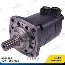 Moteur hydraulique 14T 6664889 109-1269-006 pour chargeuse compacte BobCA# 553 neuf