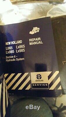 New Holland L865 Lx865 Lx885 Lx985 Mini Chargeuse Boutique Manuel De Réparation