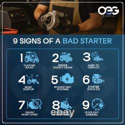 Nouveau démarreur pour chargeur compact Bobcat S175 S185 S250 6676957 6685190