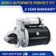 Nouveau Démarreur Pour Chargeur Sur Chenilles Diesel Ford New Holland Tracteur 16608n-m127