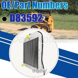 Nouveau radiateur D83592 pour chargeuse compacte Case modèle 1835 1835B remplace 219750