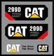 Nouveaux Autocollants De Kit De D&eacute;calcomanie Caterpillar 299d Xhp Pour Chargeur Sur Chenilles, Ensemble De D&eacute;calcomanies Cat