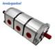 Nouvelle Pompe Hydraulique &agrave; 3 Sections Pgp510888g3lp Pour Chargeuses Compactes Agt, Pompe &agrave; Engrenages