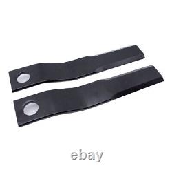 PACK de 2 lames pour Agrotk Skid Steer Brush Cutter Cutting Blade AGT-RC72 EXRC5
