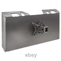 Plaque d'attache rapide pour montage de chargeuse compacte VEVOR 1/4 pouce